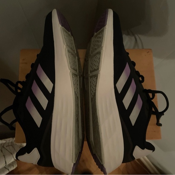 Adidas Light Motion Women’s Navy Blue/ Purple/White Sneakers Size 7 HP5675 - Picture 8 of 13